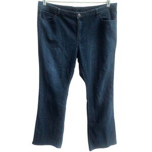 Daisy Fuentes Midnight Wash Jeans Plus Size 16